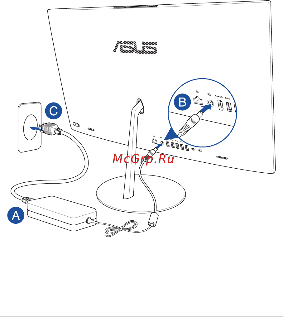 Asus Zen AiO ZN242IFGK-CA046T [25/66] Включение системы