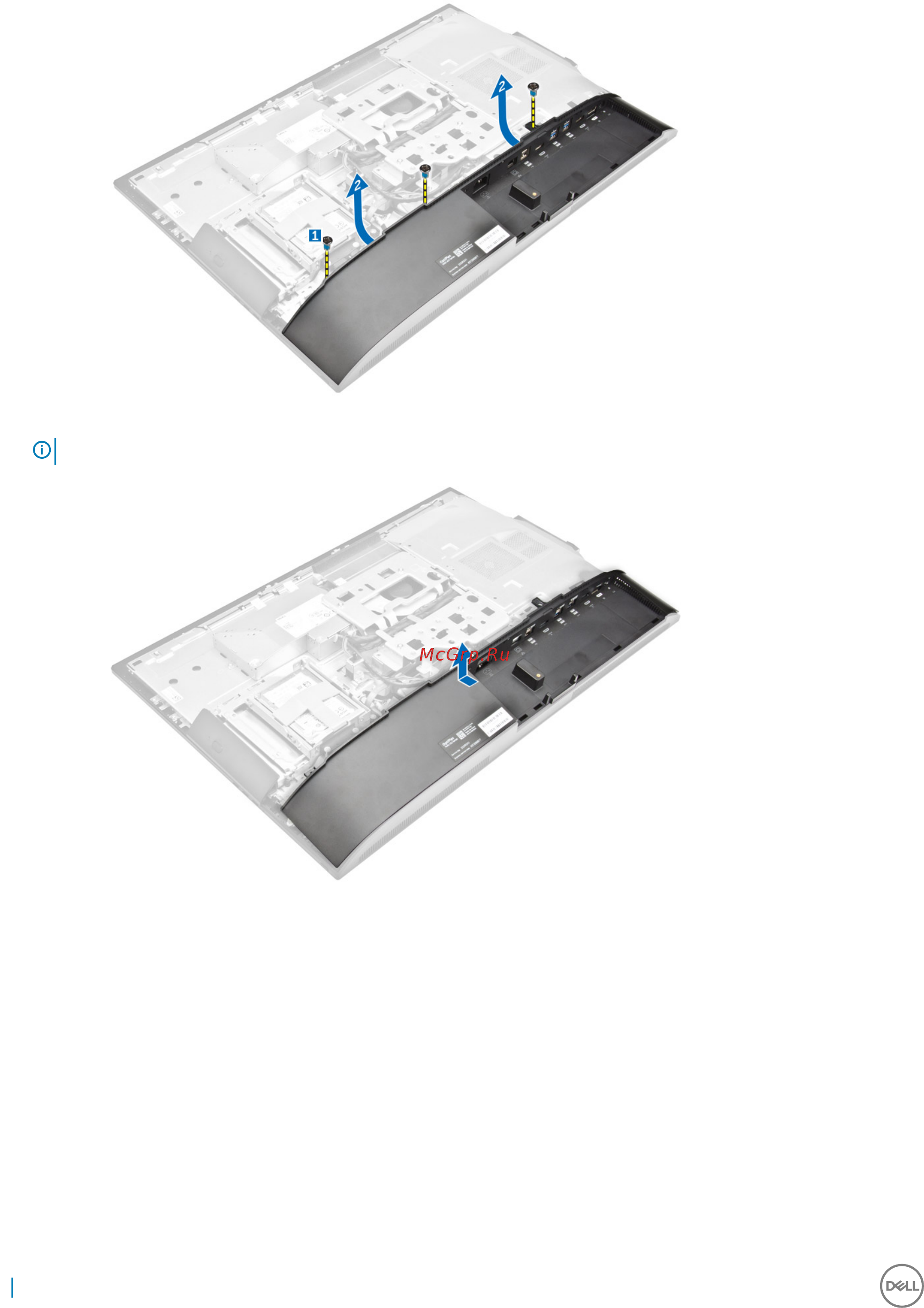 Dell Optiplex 7450-8428 [16/77] Installing the speaker cover