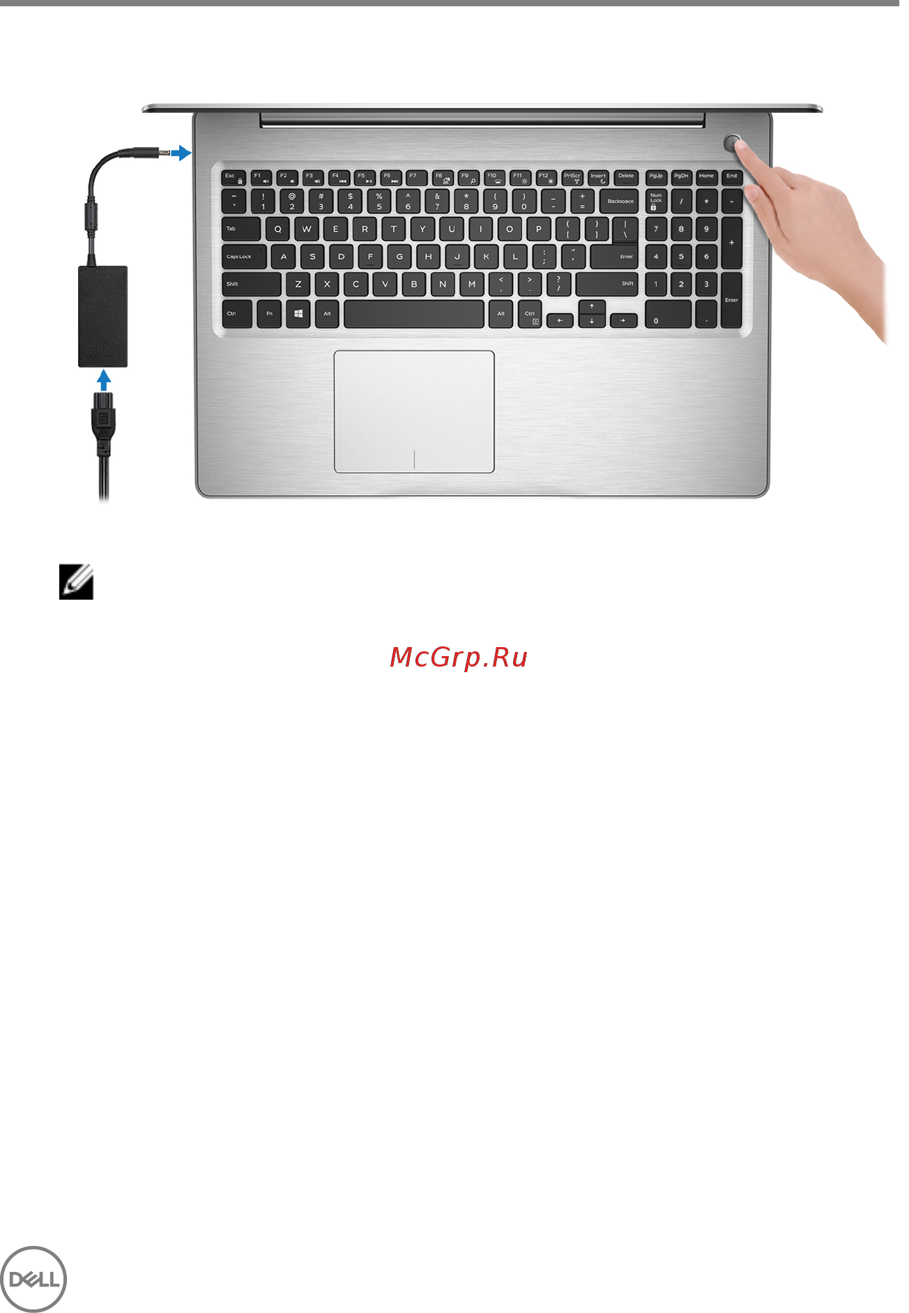 Dell Inspiron 5570-8749 [5/30] Настройте компьютер