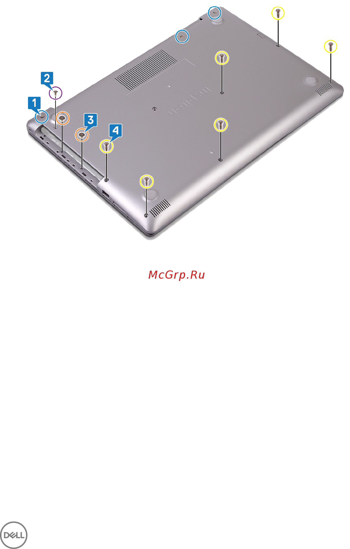 Dell Inspiron 5570-5419 Инструкция по эксплуатации онлайн [25/156] 289727