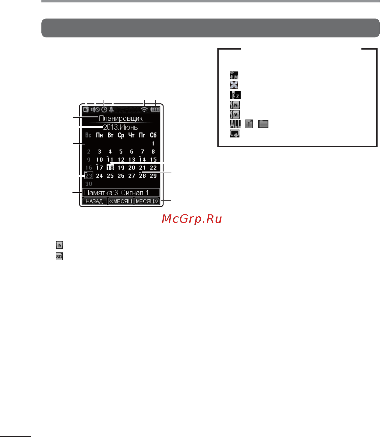 Olympus DM-7 V407151WE000 [10/149] Названия составных частей