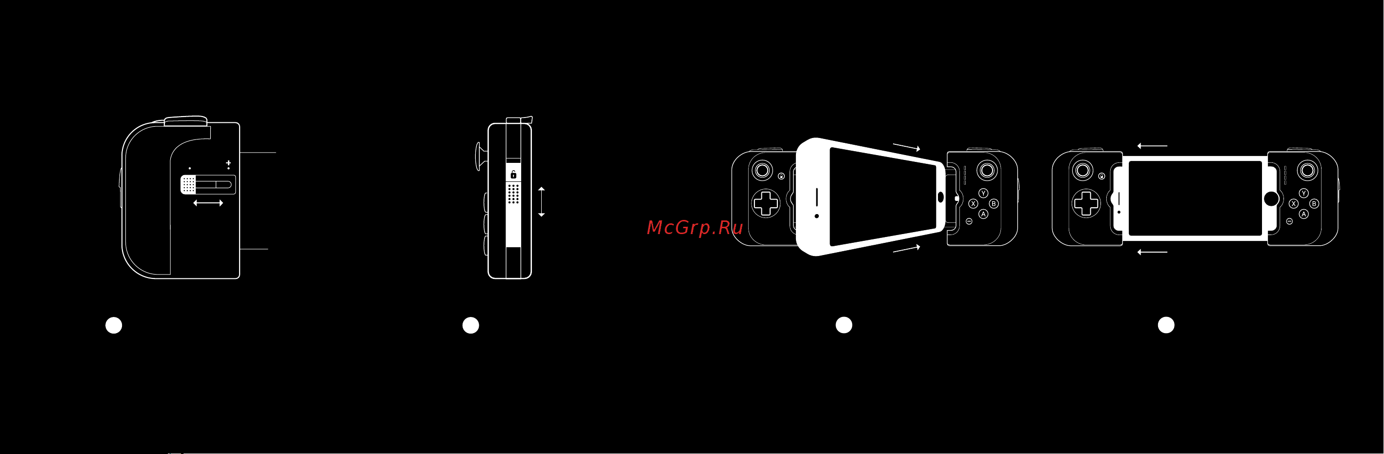 Gamevice для Apple iPhone 6/6 Plus/ 6s/6s Plus (GV156) [2/6] Русский