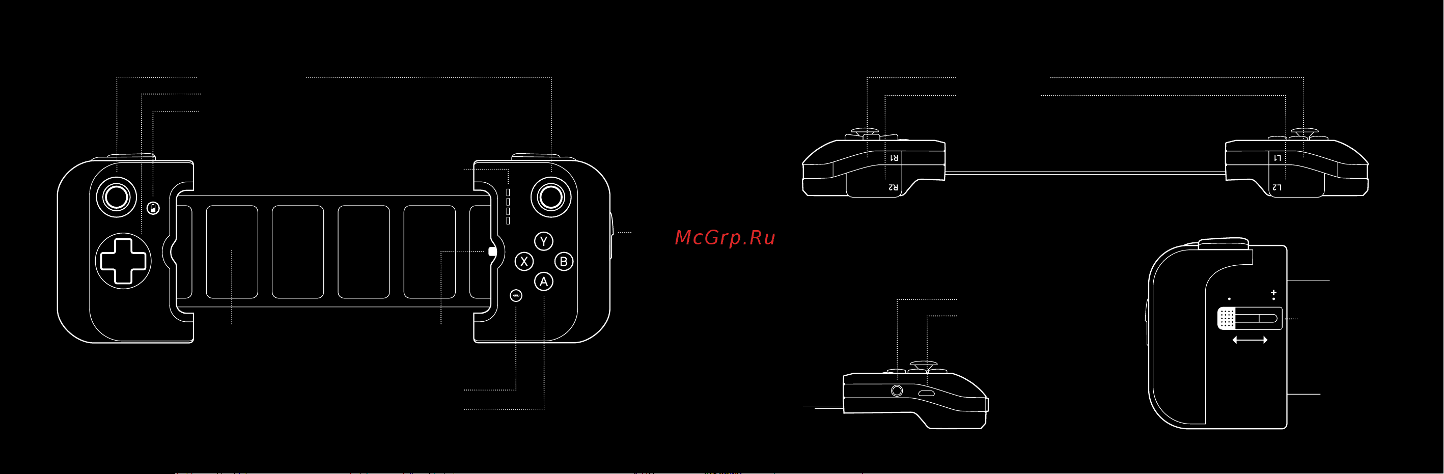Gamevice для Apple iPhone 6/6 Plus/ 6s/6s Plus (GV156) Инструкция по эксплуатации онлайн [3/6] 437855