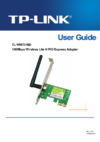 Tp-Link TL-WN781ND ЗЕЛЕНЫЙ, ЧЕРНЫЙ Инструкция по эксплуатации