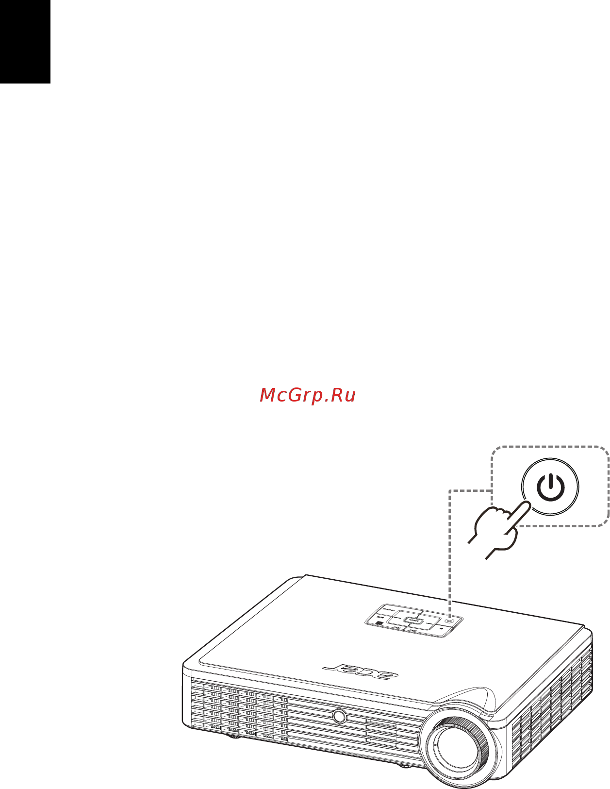 Acer K335 MR.JG711.002 Белый [20/51] Русский