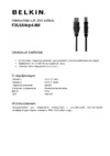 Belkin F3U154cp4.8M 4,8 м Инструкция по эксплуатации