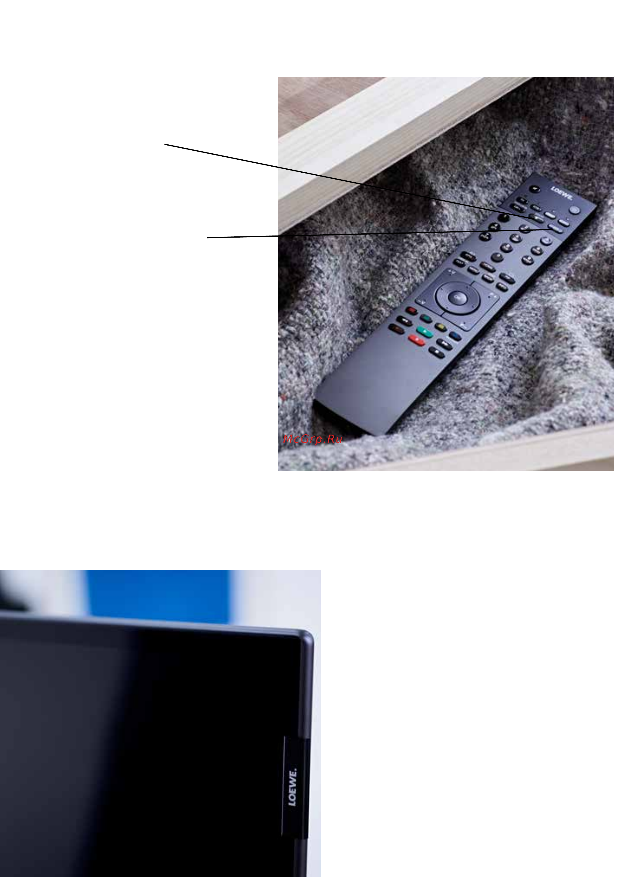 Loewe 56437D50 Bild 7.77 [8/16] Черное и белое