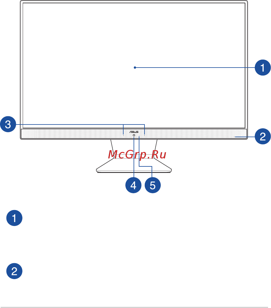 Asus Vivo AiO V241ICGK-WA030T [13/60] Знакомство с моноблочным компьютером