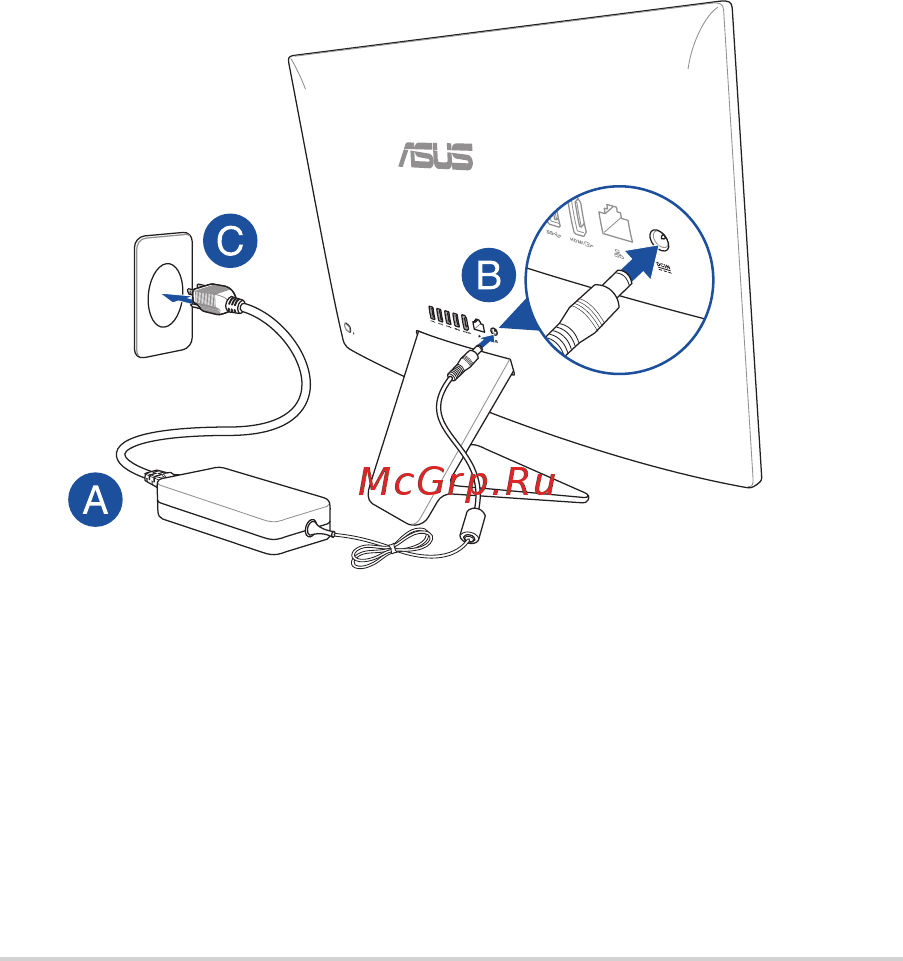 Asus Vivo AiO V241ICGK-WA030T [22/60] Включение системы