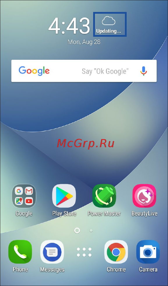 Asus ZenFone 4 Max ZC520KL 32Gb Black (4A104RU) [73/97] Запуск приложения погода