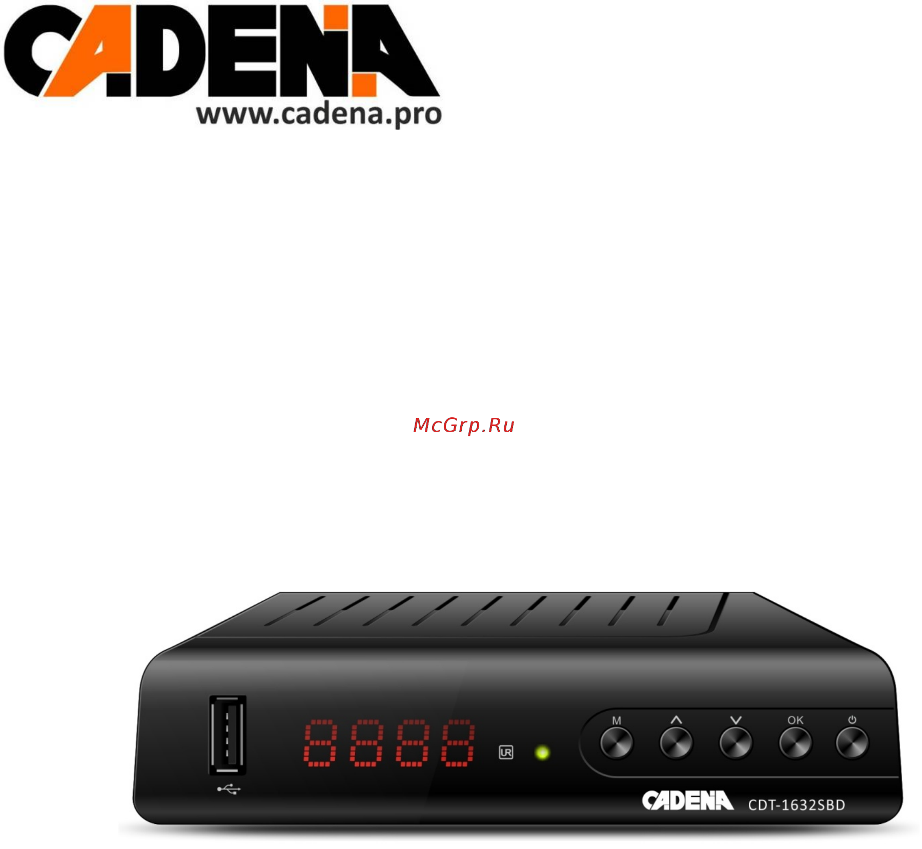 Cadena CDT-1632SBD Инструкция по эксплуатации онлайн