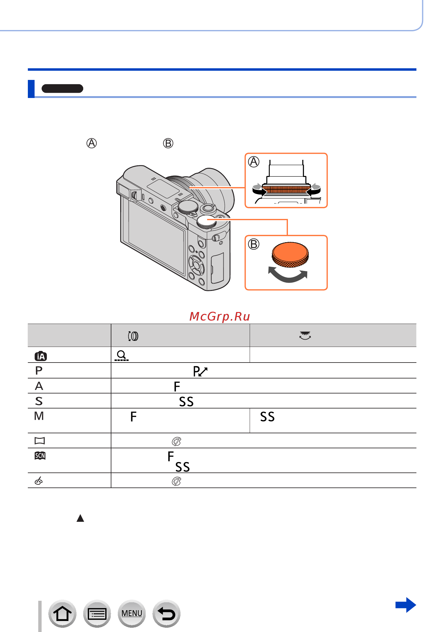 Panasonic DMC-TZ100 [50/406] Кольцо управления задний диск