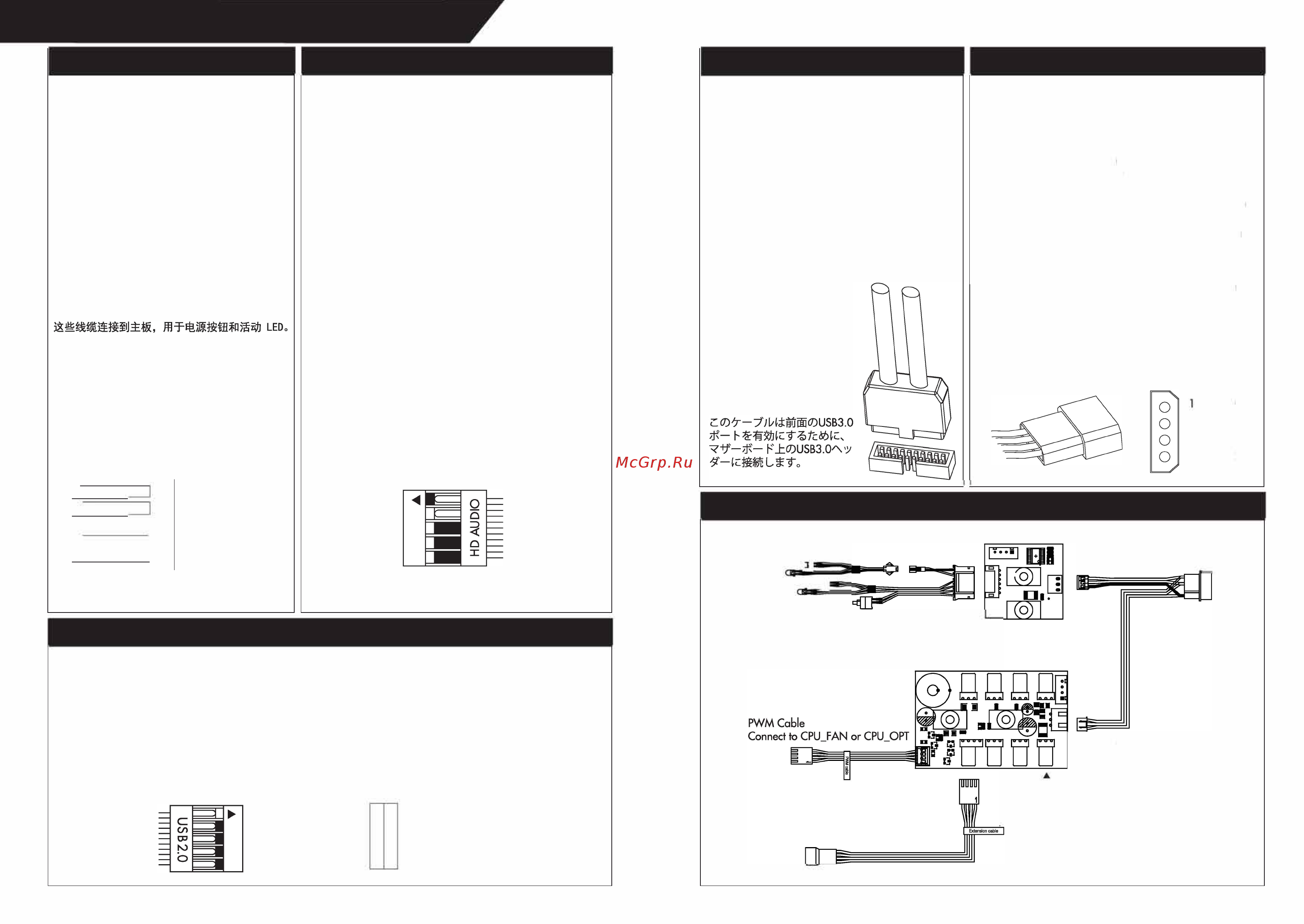 NZXT H Series H440 CA-H442W-W1 Белый, черный [6/13] Connections and electrical systems