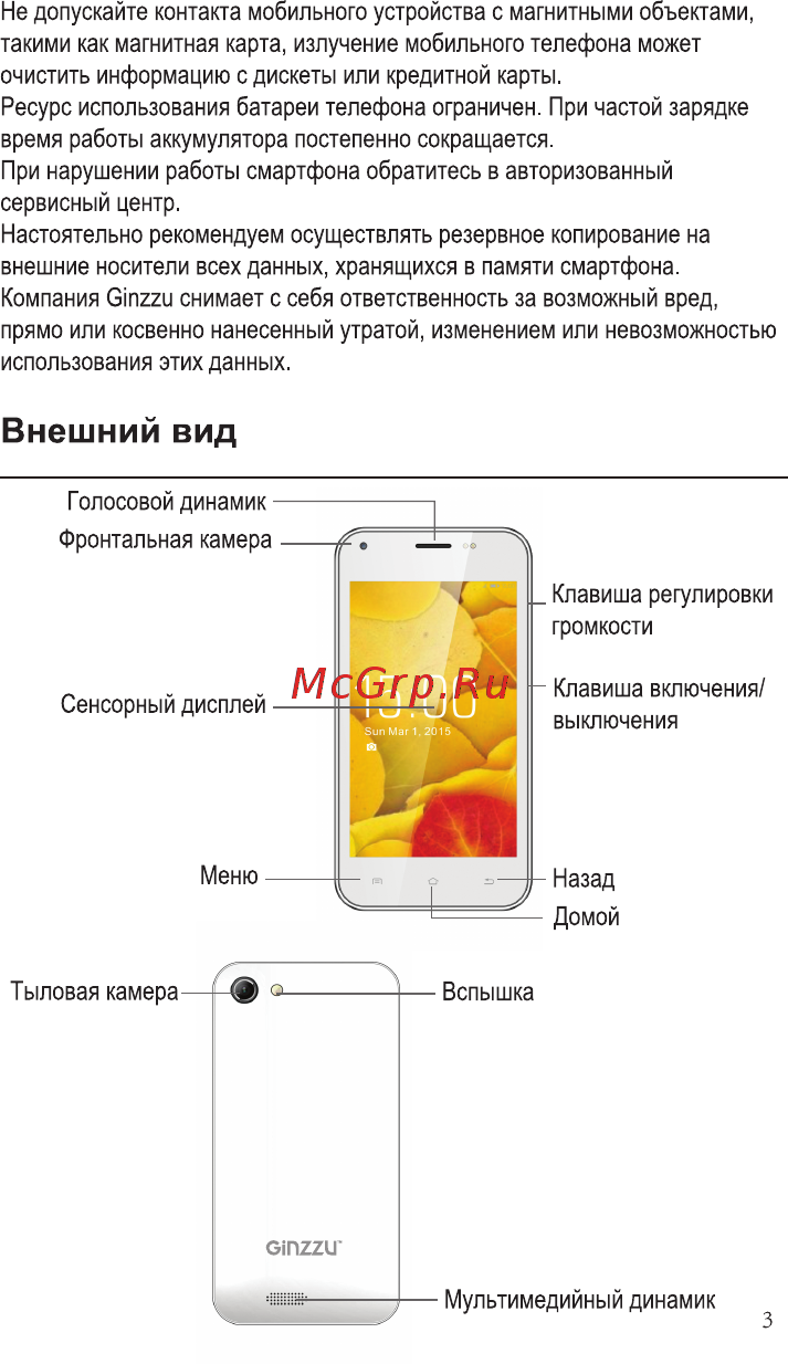 Ginzzu S4020 8Gb White [5/16] Внешний вид