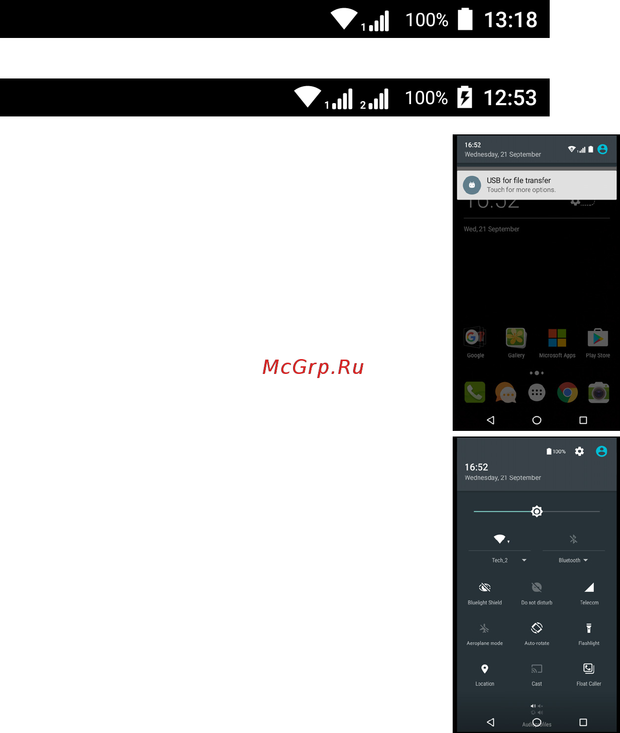 Acer Liquid Z6 Plus [22/80] Уведомление и состояние