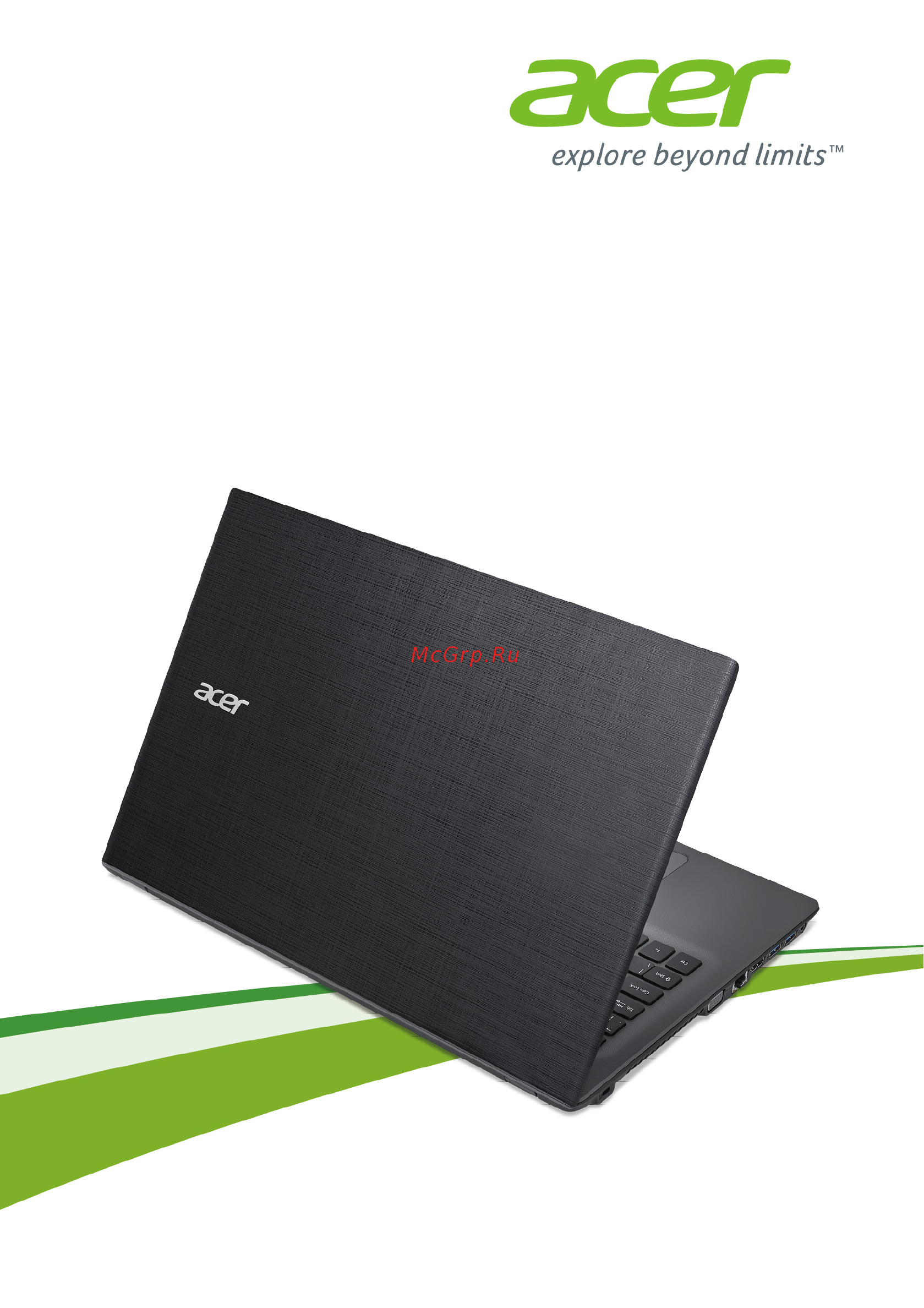 Acer E5-573G-533Z (NX.MVMER.101) Инструкция по эксплуатации онлайн
