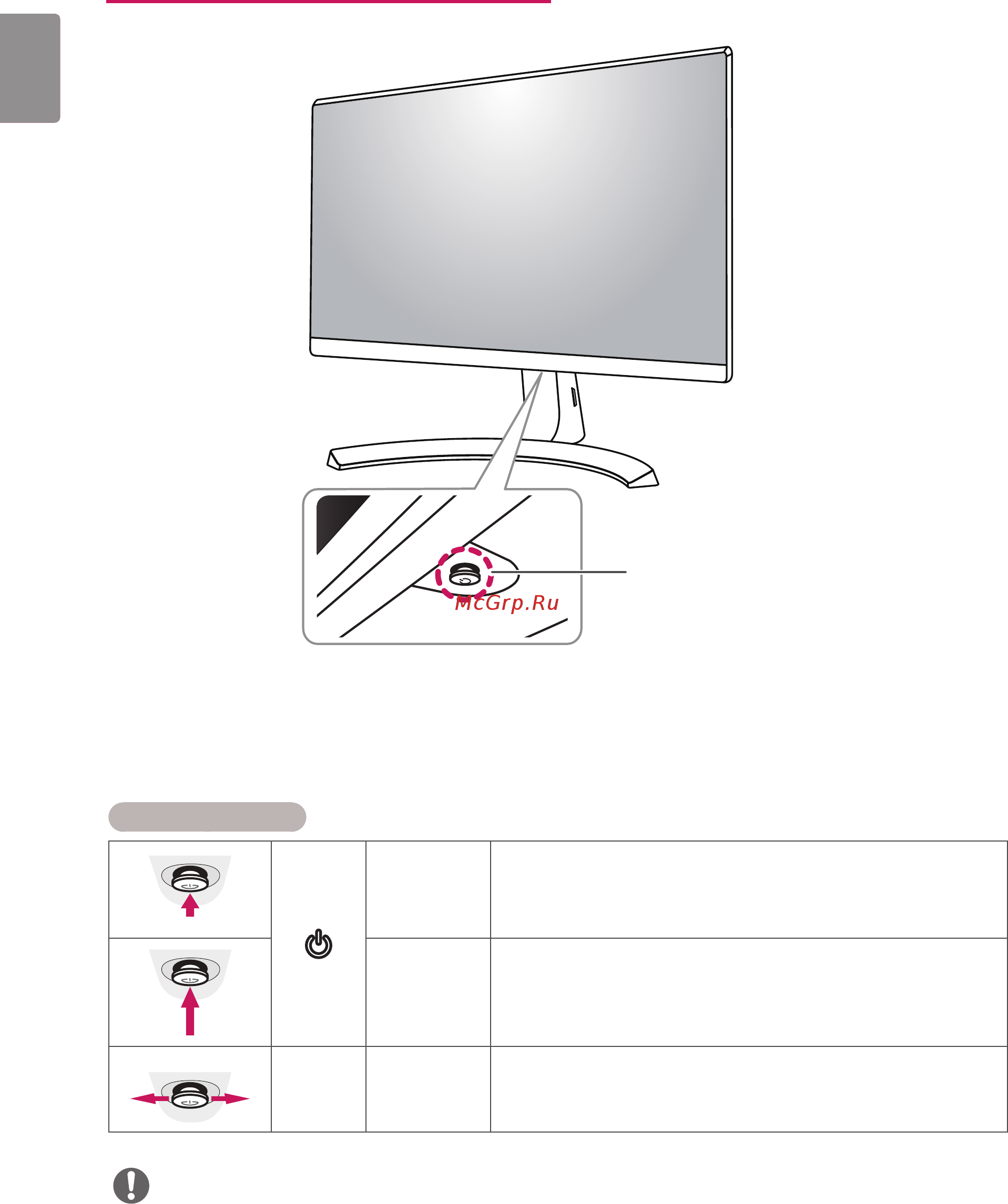 LG 27UD88-W [6/34] Описание компонентов и кнопок