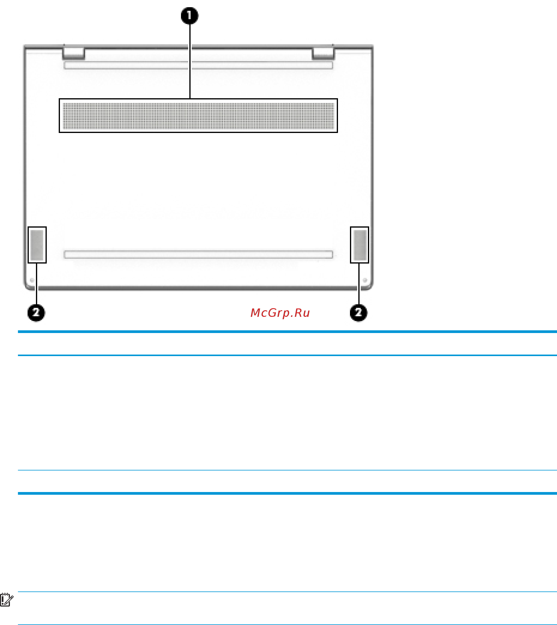 HP ENVY 13-ad011ur 1WS57EA Золотистый [23/71] Вид снизу