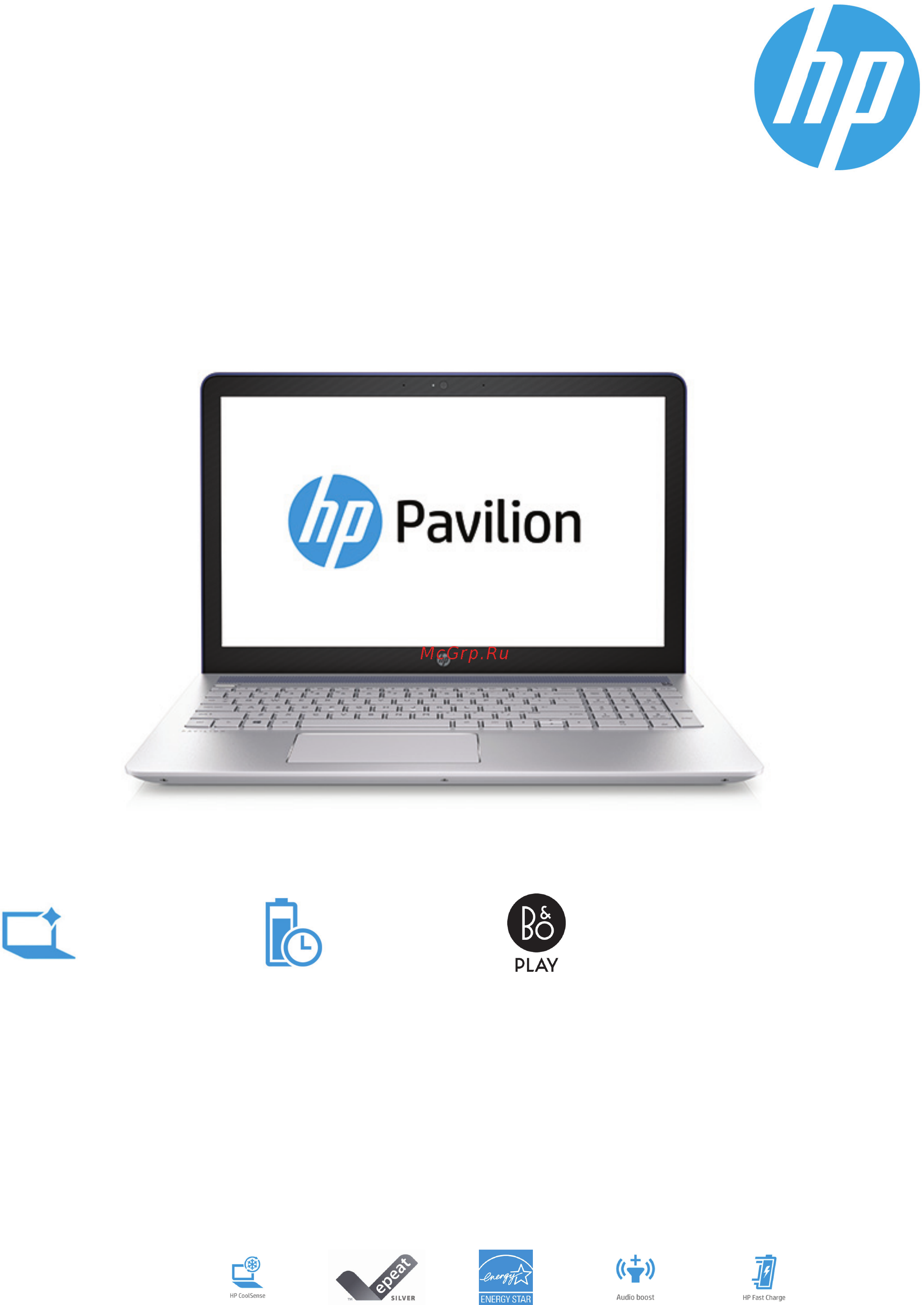 HP Pavilion 15-cc518ur 2CS33EA . Инструкция по эксплуатации онлайн