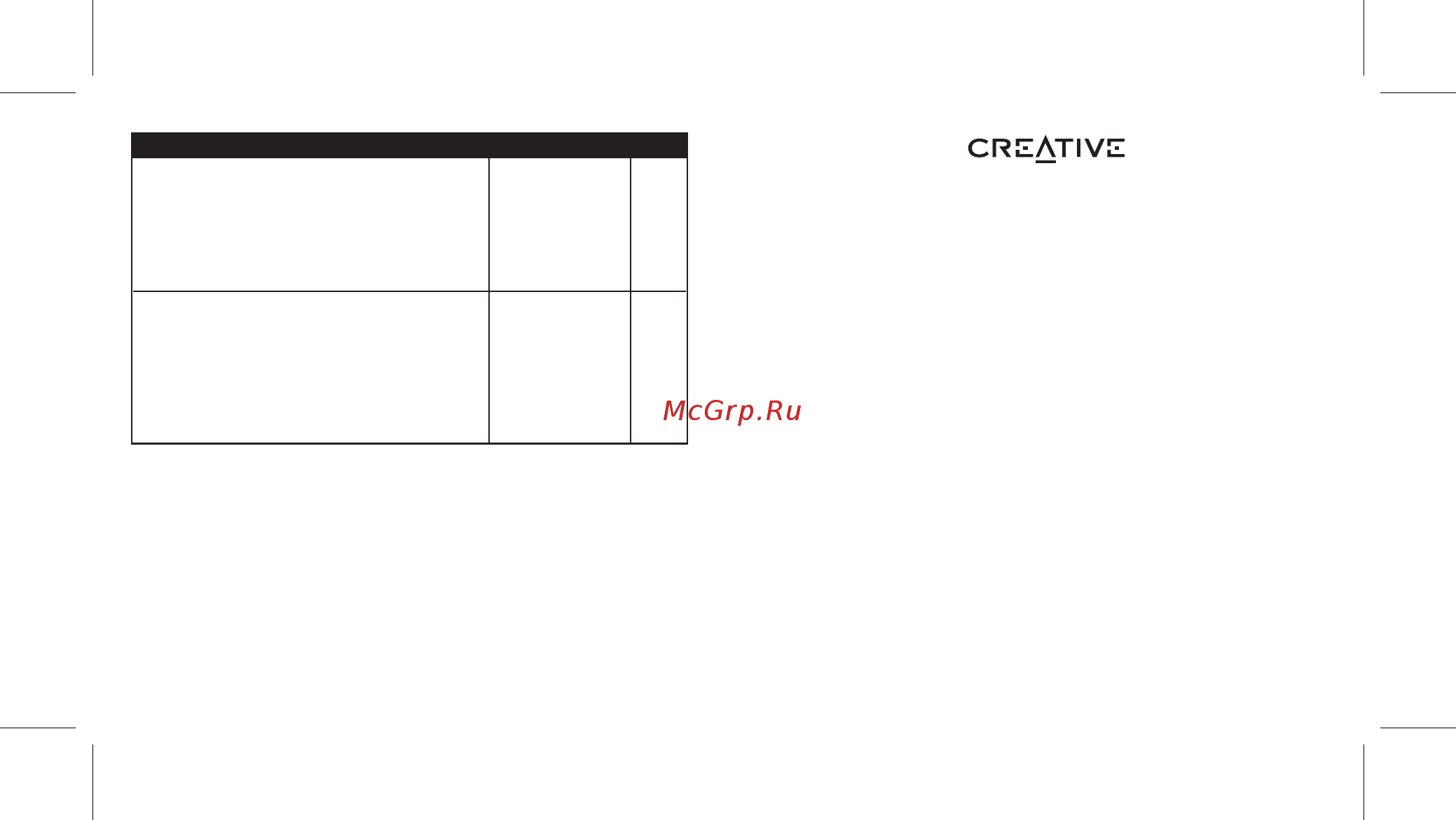 Creative T3250W Черный, 2,1, mini jack, Пластик Инструкция по эксплуатации онлайн