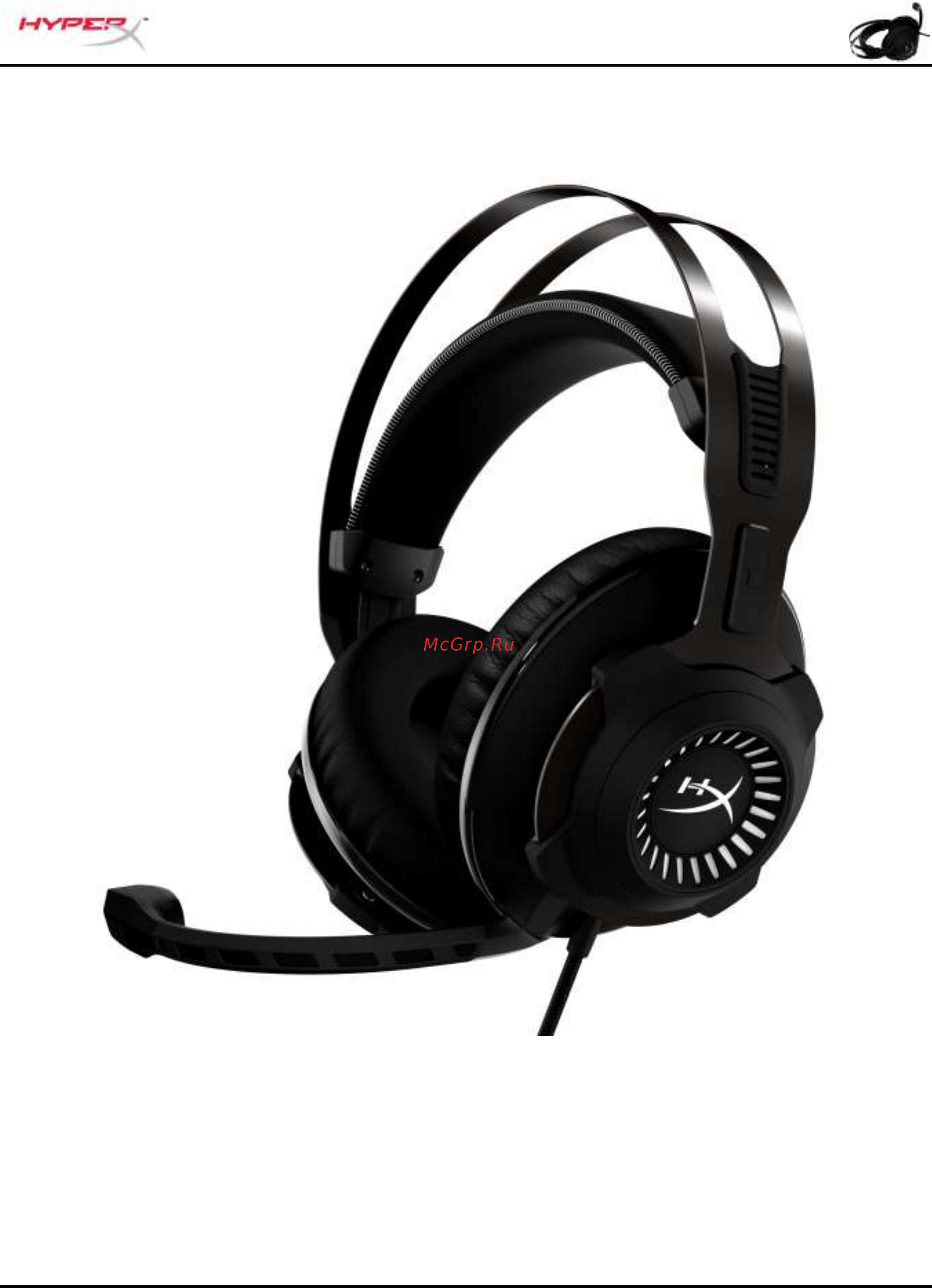Kingston HyperX Cloud Revolver S [182/301] Hyperx cloud revolver s ヘッドセット