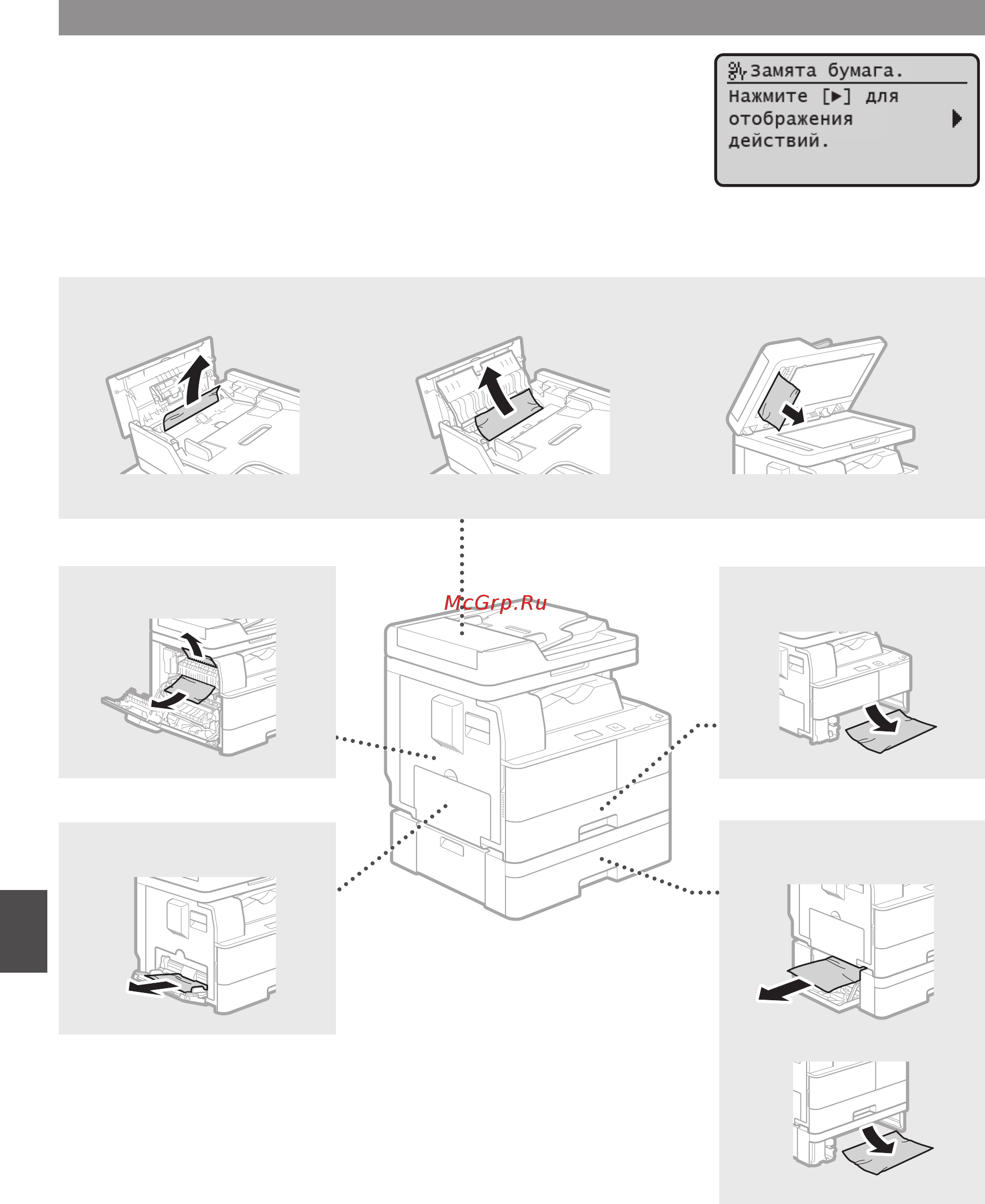 Canon imageRUNNER 1435iF 9507B004 [10/16] Устранение замятия бумаги