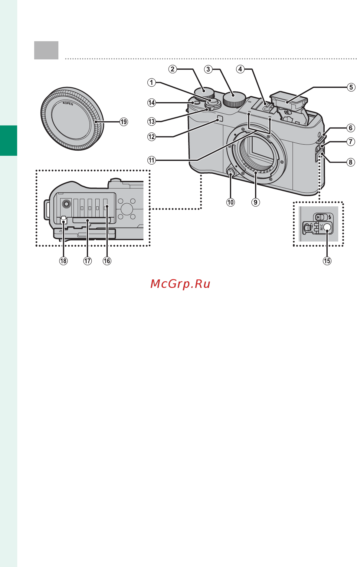 Fujifilm X-A5 Kit 15-45 F3.5-5.6 Brown [18/232] Компоненты фотокамеры