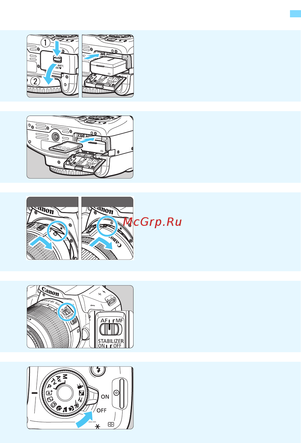 Canon EOS 2000D 2728C003 Черный [6/326] Краткое руководство по началу работы