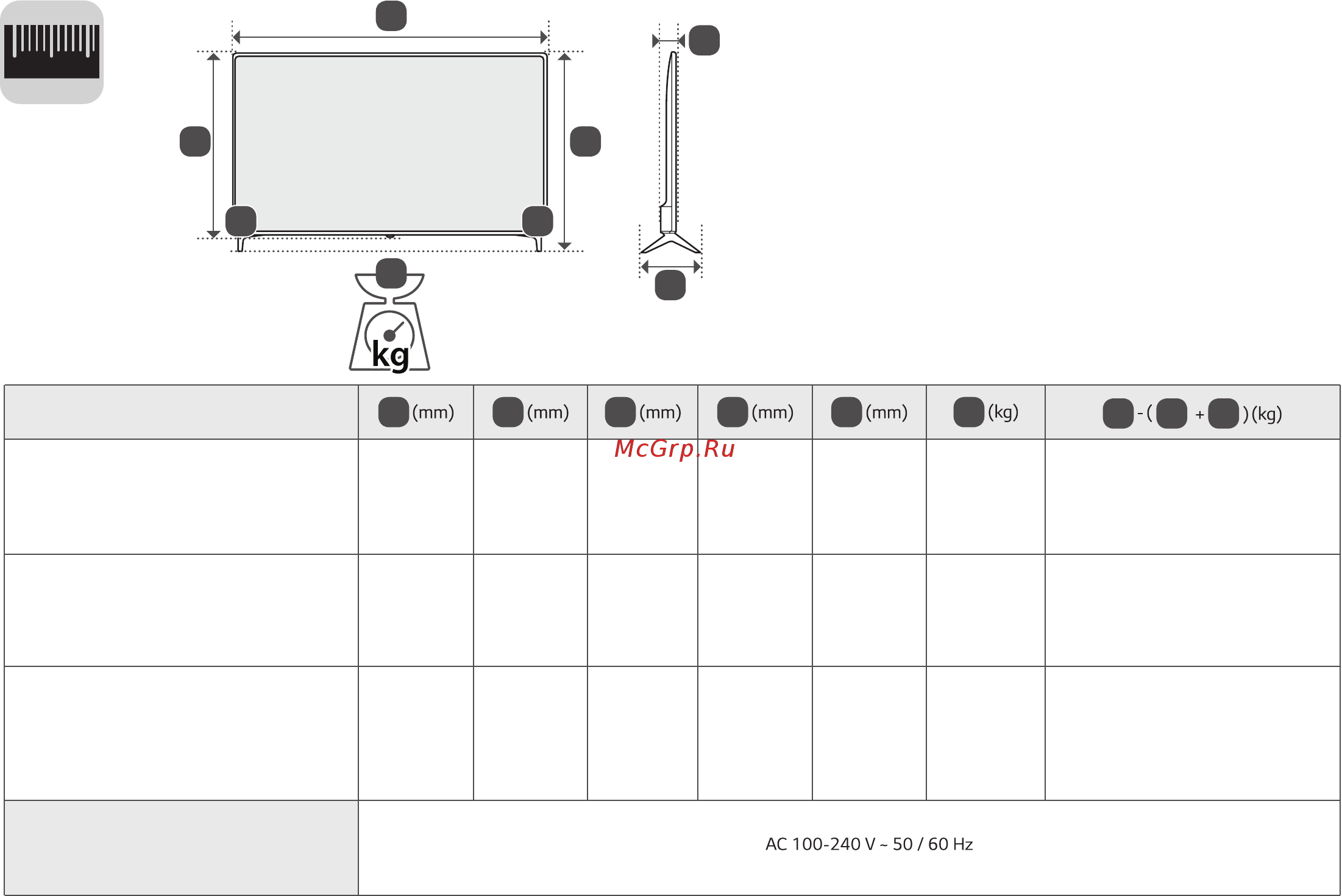 LG 65UK6100 [9/38] A b c d e f f