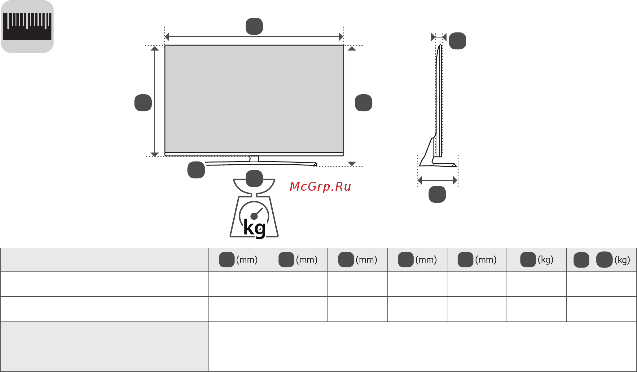 LG OLED55B7V Серебристый [9/53] A b c d e f