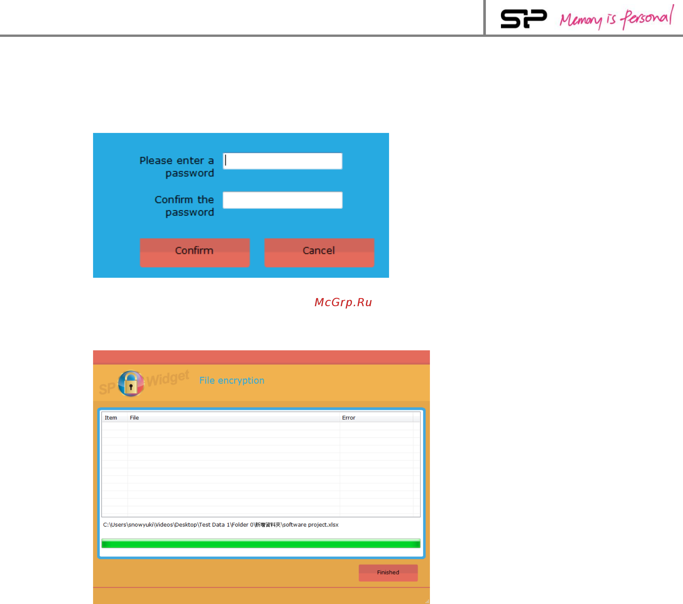 Silicon Power SP004GBSTH010V10-SP Черный [21/30] Sp widget v3 руководство пользователя