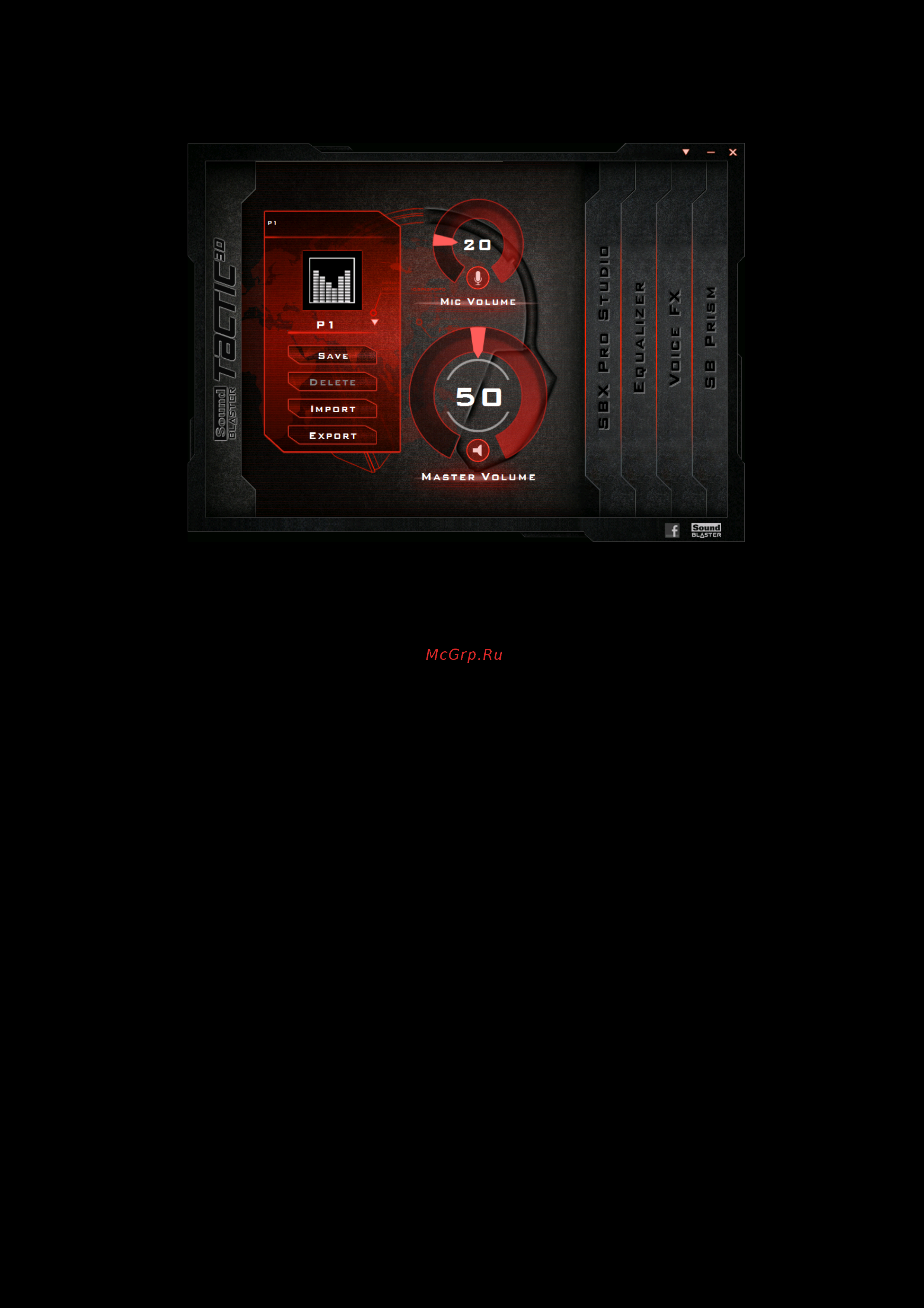 Creative Sound Blaster Tactic3D Rage Wireless V2.0 [11/29] Удаление