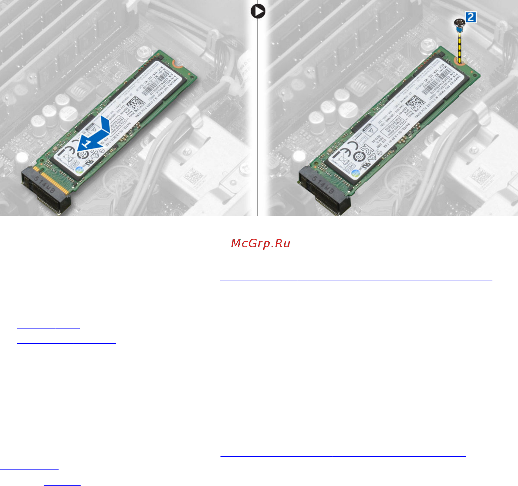 Dell PRECISION 3420-0080 [16/58] Извлечение дополнительной платы pcie ssd