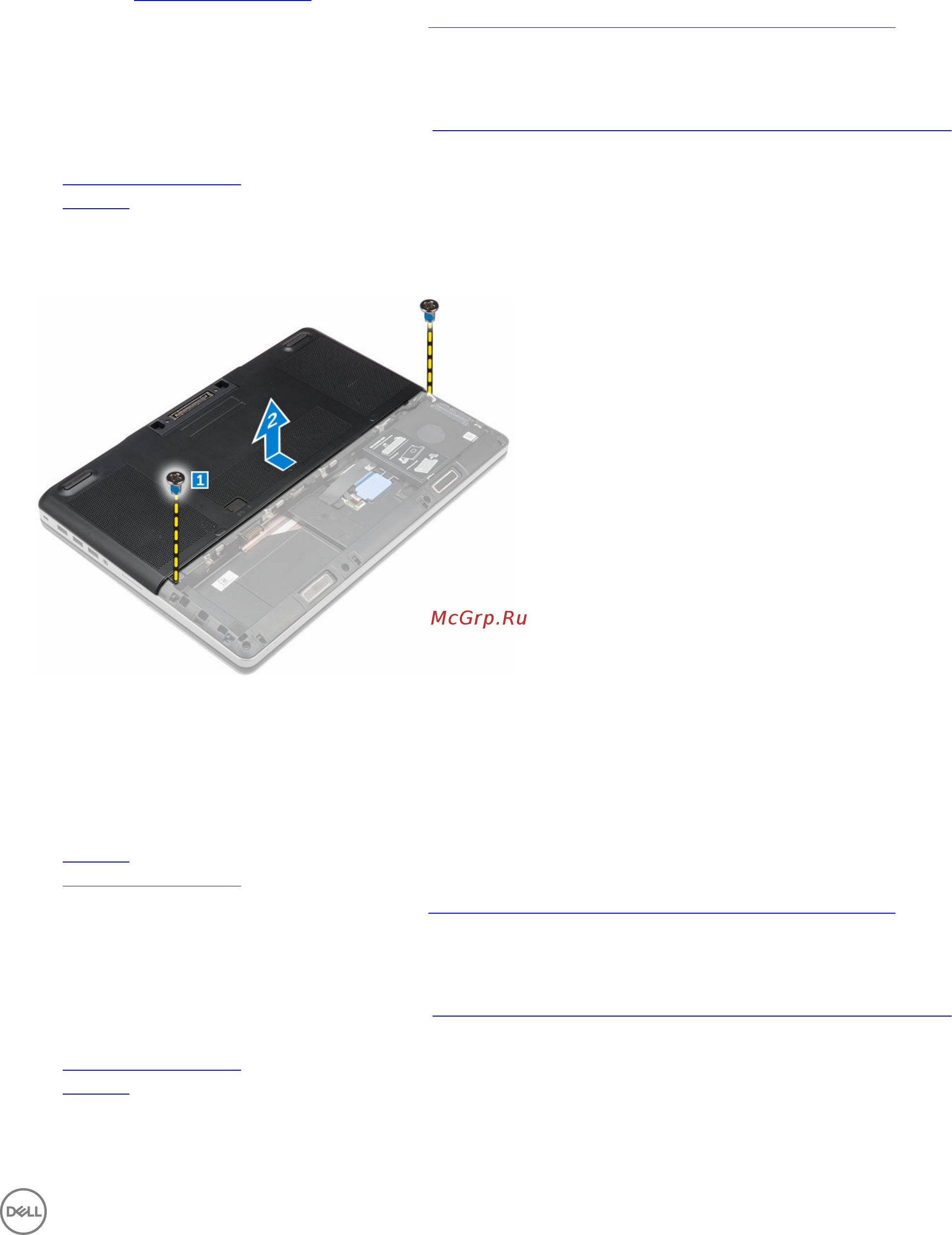 Dell 7510 (7510-5810) [11/59] Установка аккумулятора
