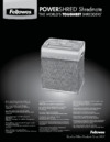 Fellowes PowerShred Shredmate FS-37005 Серебристый Инструкция по эксплуатации