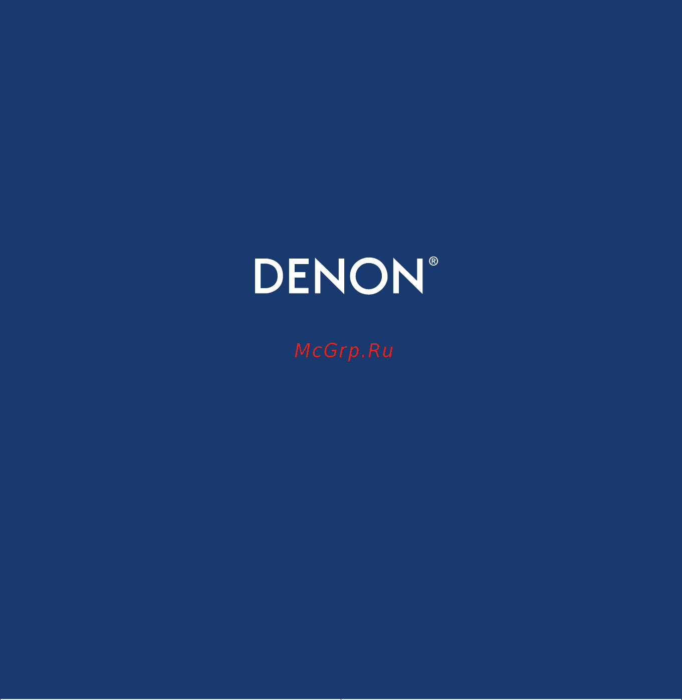 Denon AH-MM400 Инструкция по эксплуатации онлайн