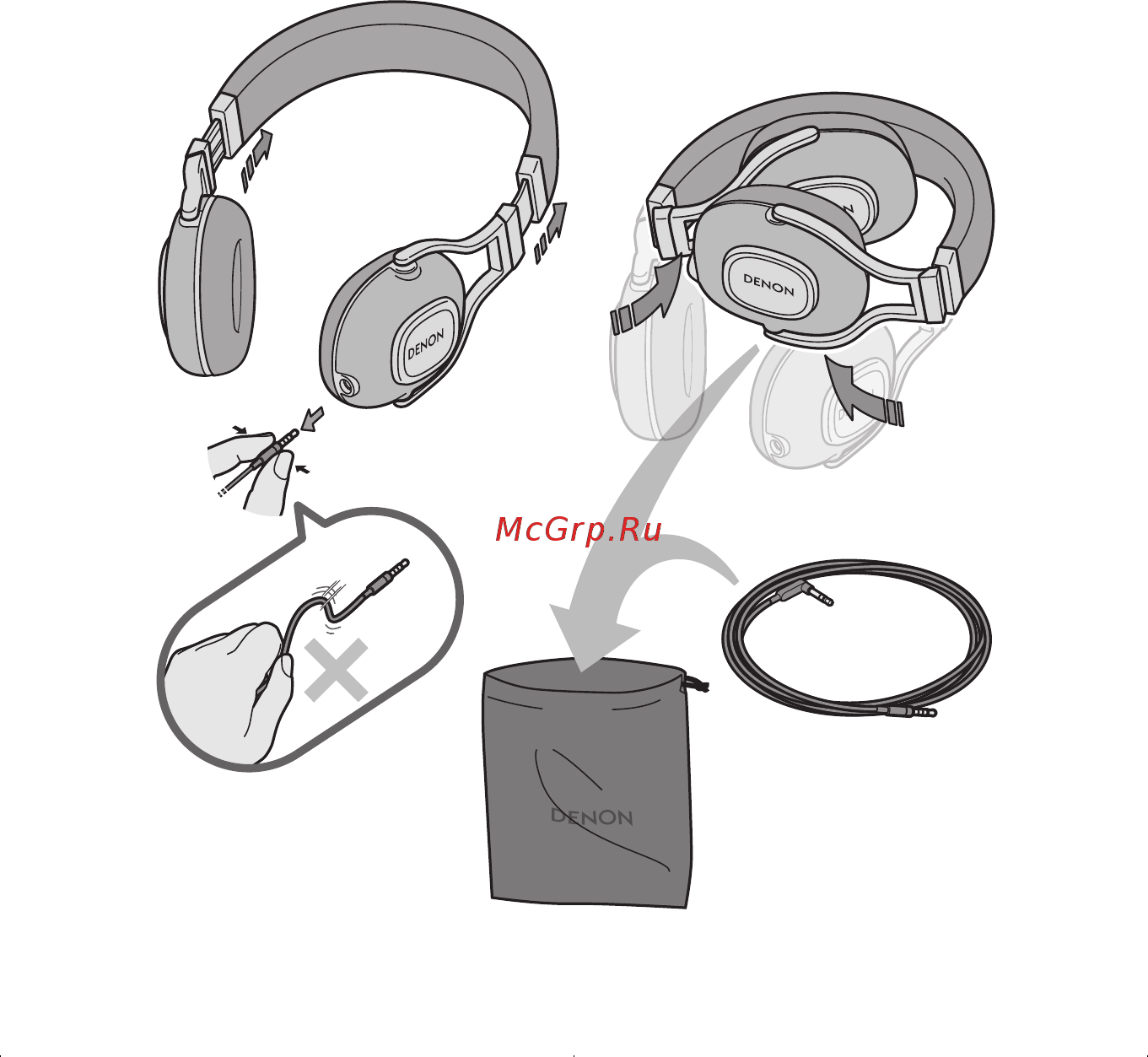 Denon AH-MM400 Инструкция по эксплуатации онлайн [7/16] 290849