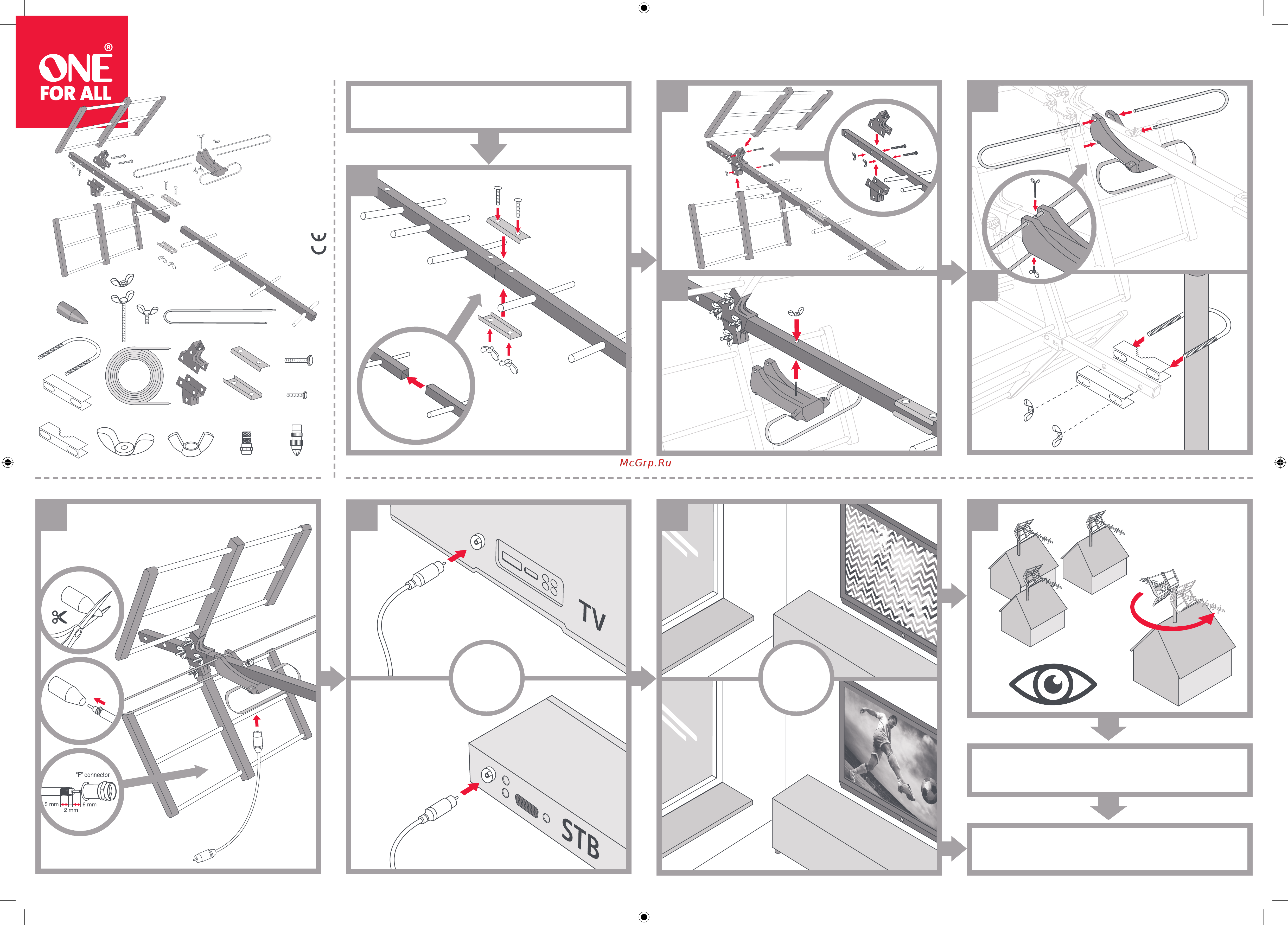 One For All Yagi SV9357 [2/2] Www oneforall com tips and tricks