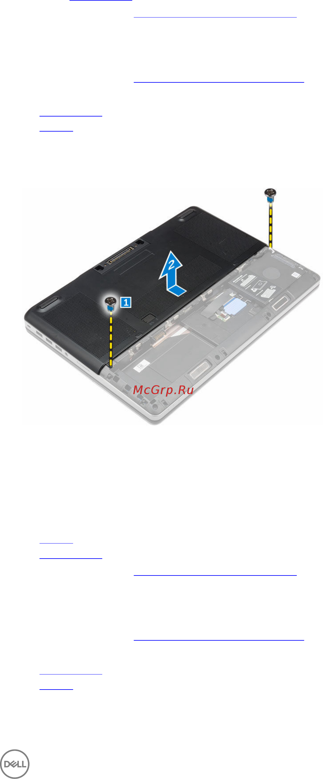 Dell 7510 (7510-9822) [11/57] Installing the battery