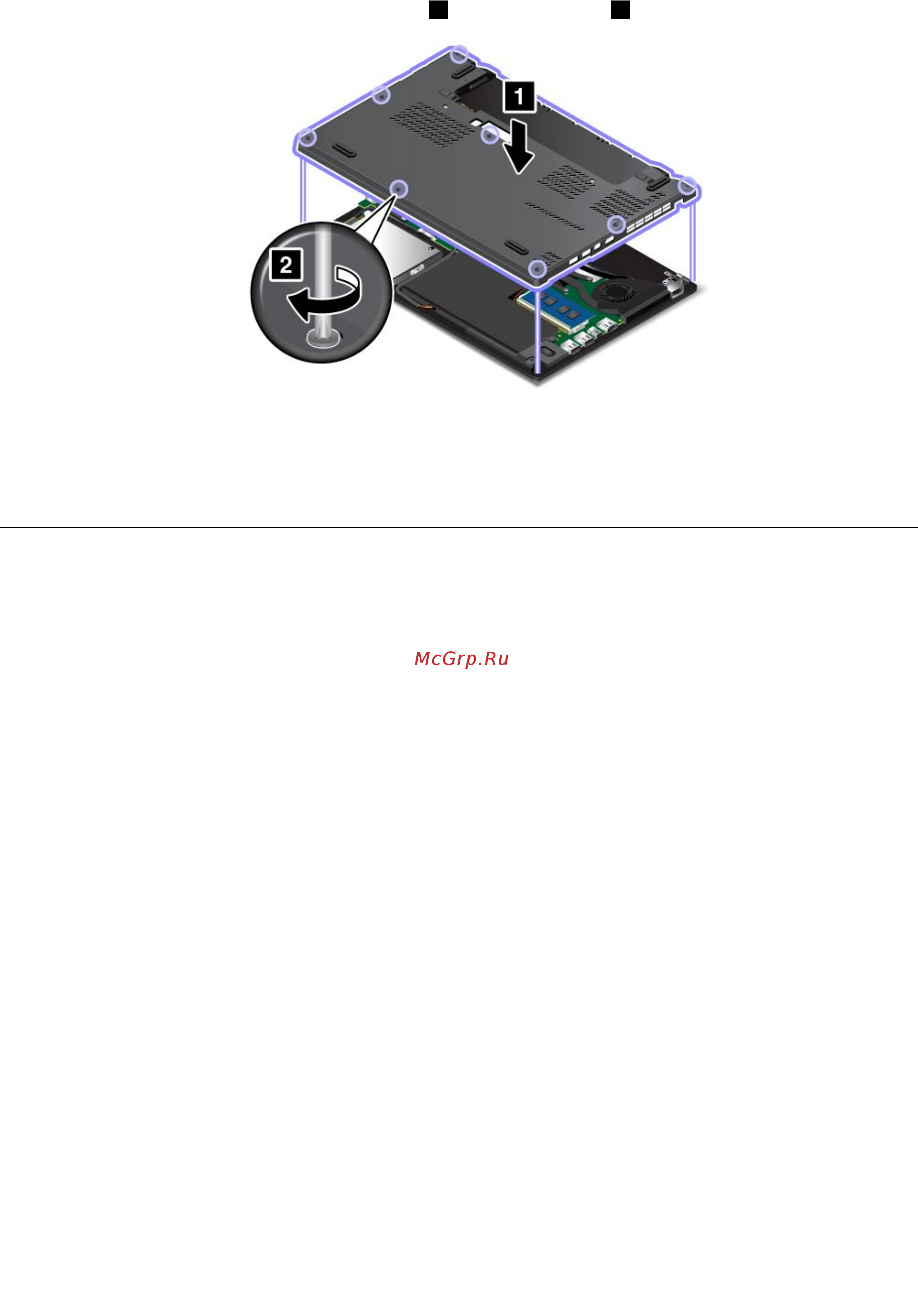 Lenovo X260 (20F600A4RT) [168/204] Замена модуля памяти