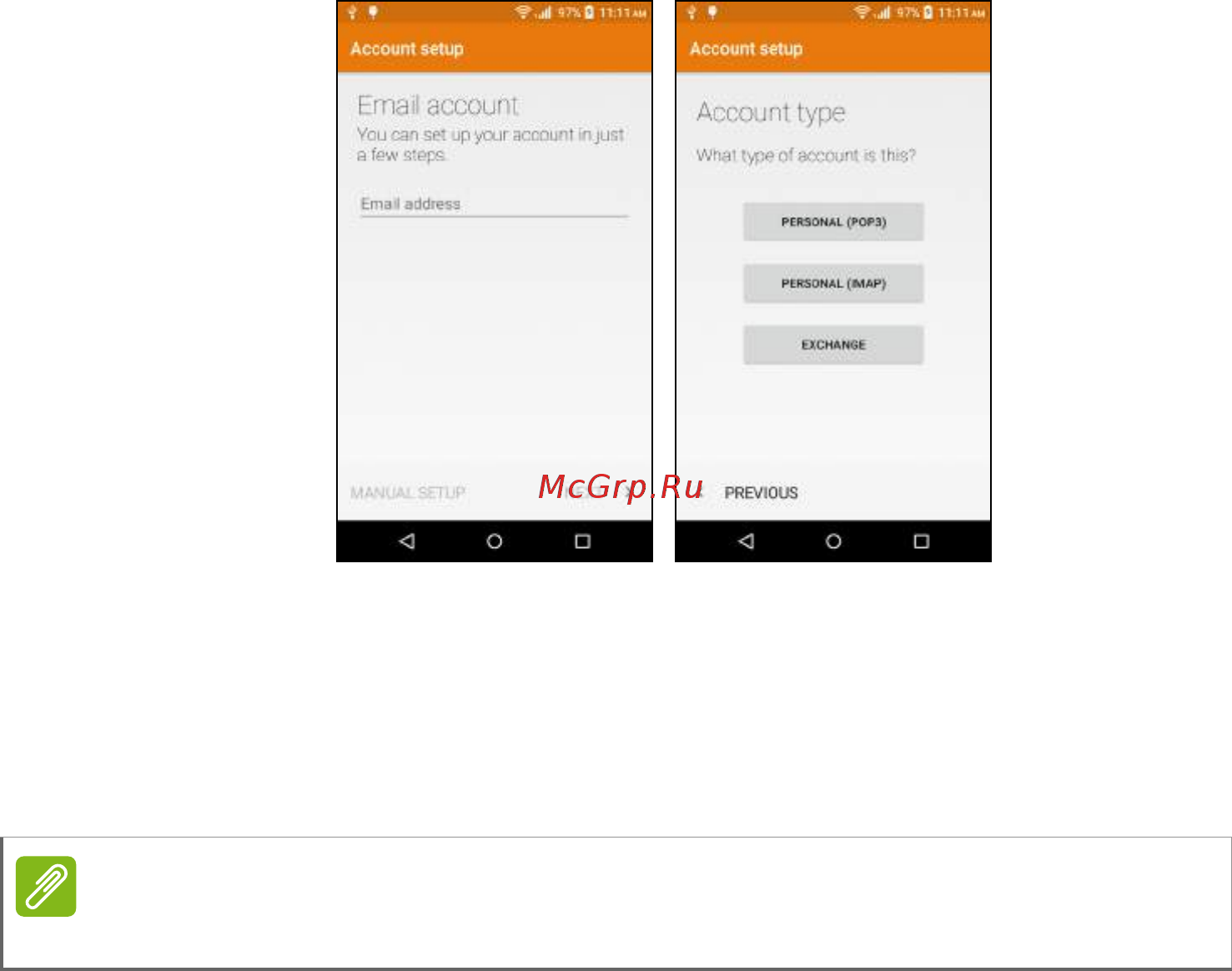 Acer Liquid Z630S [38/85] Настройка эл почты