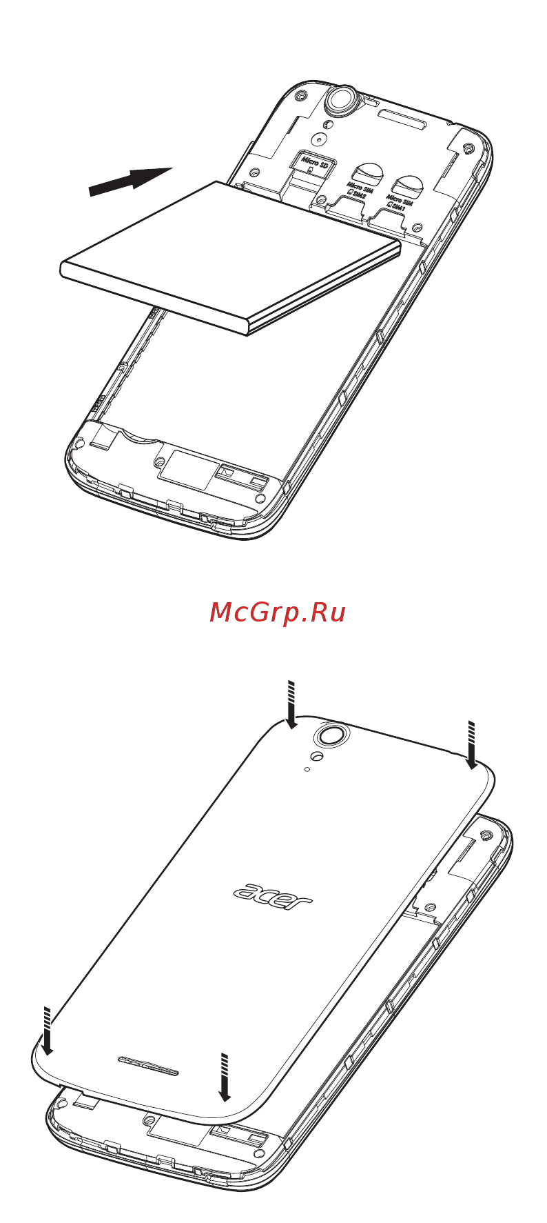 Acer Liquid Z630S Инструкция по эксплуатации онлайн [9/85] 737075