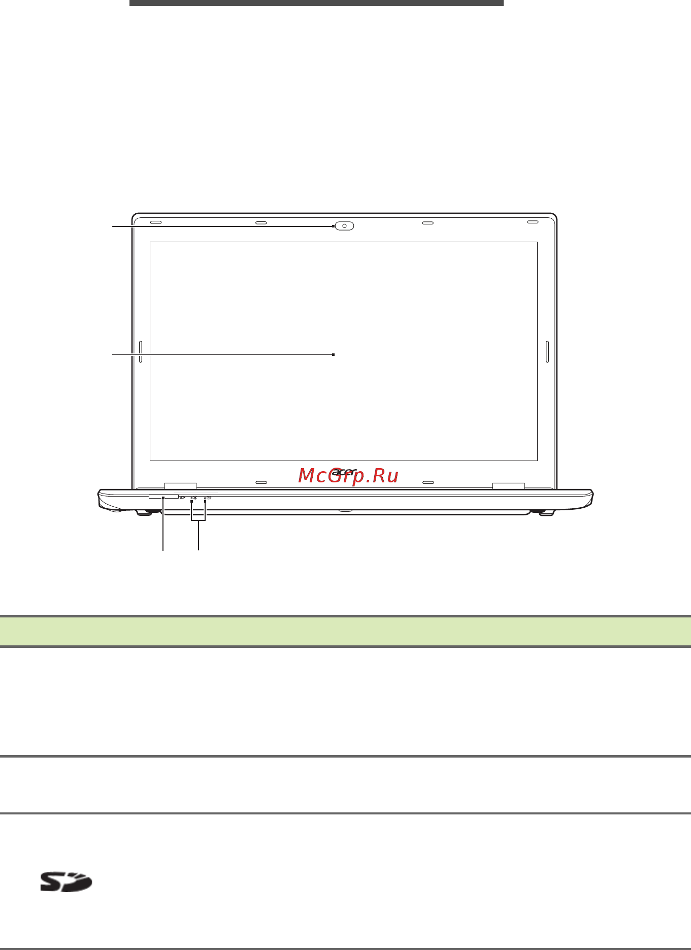 Acer TravelMate P2 TMP278-M-P57H NX.VBPER.010 [10/85] Знакомство с вашим