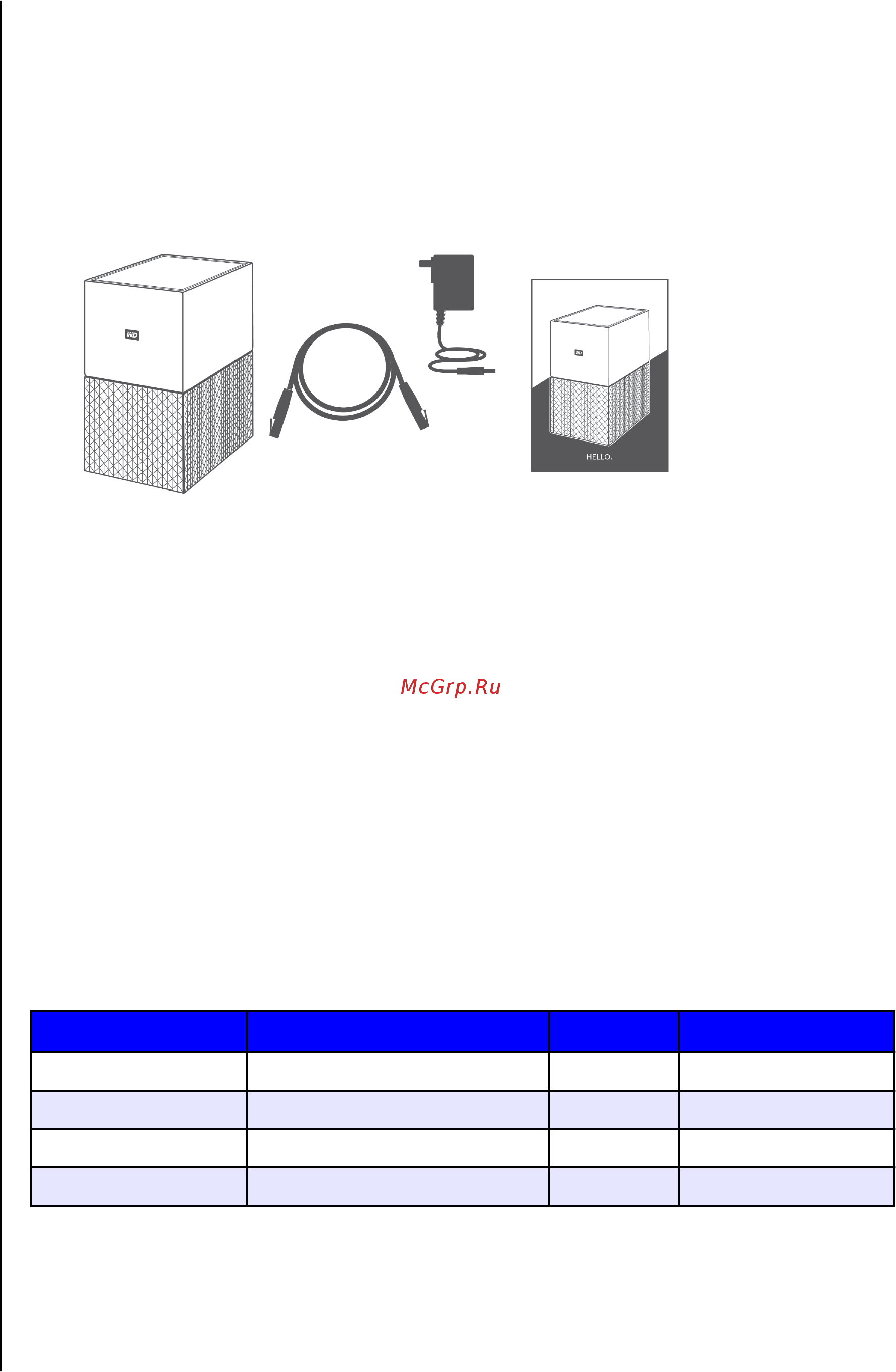 Western Digital My Cloud Home WDBVXC0020HWT-EESN [9/55] Требования