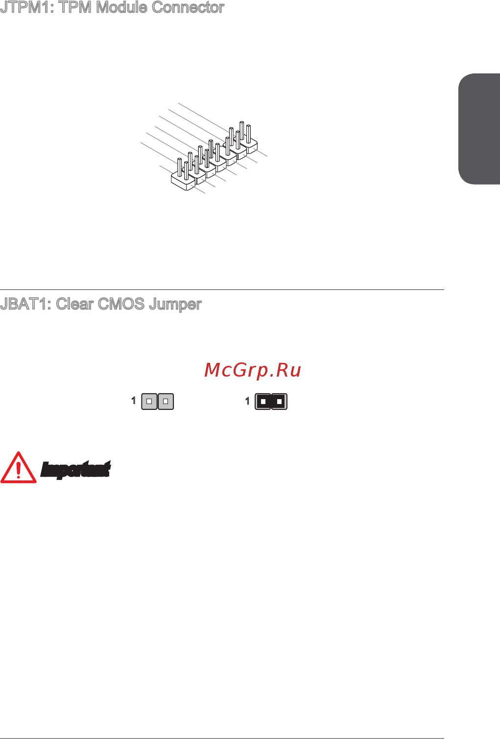 MSI B85M PRO-VD [23/186] Important