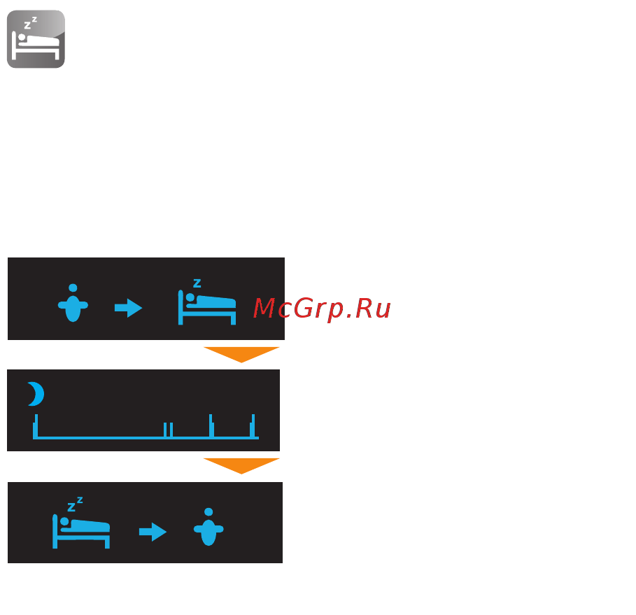 Medisana ViFit Connect (79415) [12/16] Schlafmodus sleep mode