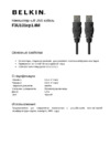 Belkin F3U131cp1.8M 1,8 м Инструкция по эксплуатации