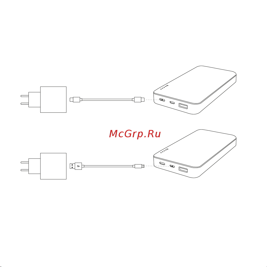 Deppa NRG Turbo 10000 mAh Инструкция по эксплуатации онлайн [4/6] 291880