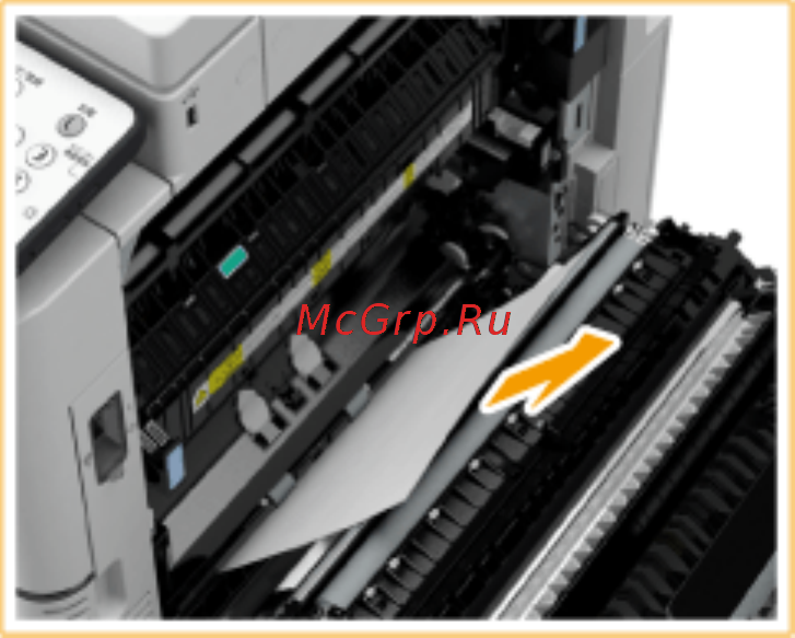 Canon imageRUNNER ADVANCE C3520i MFP 1494C006 [1101/1803] Осторожно закройте правую крышку основного блока до щелчка