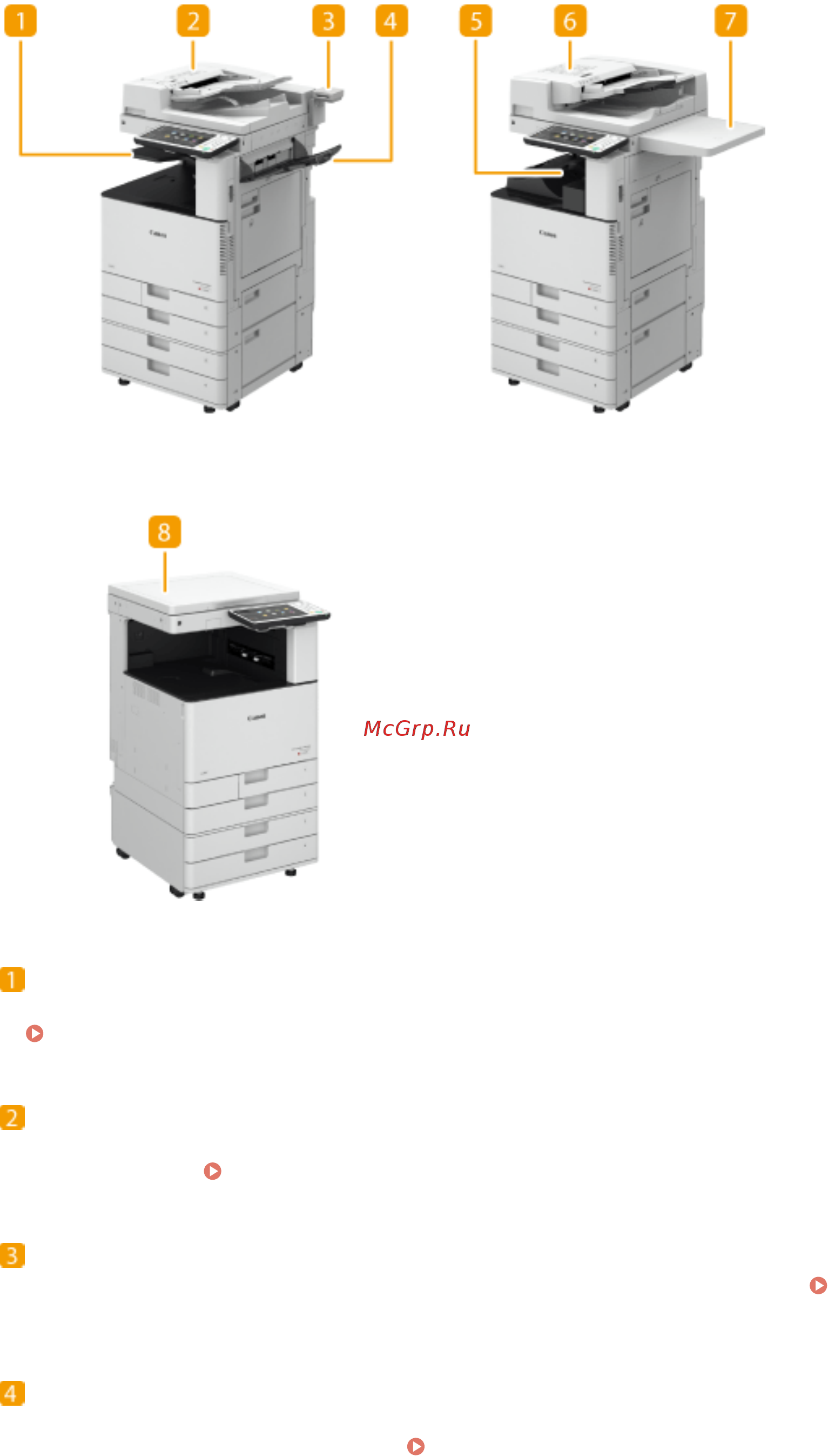 Canon imageRUNNER ADVANCE C3520i MFP 1494C006 [1205/1803] Copy tray j